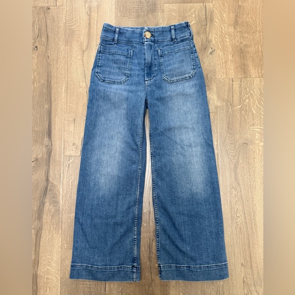 Anthropologie Denim - Maeve by Anthropologie The Colette Denim
Cropped High Rise Wide-Leg Jean 26